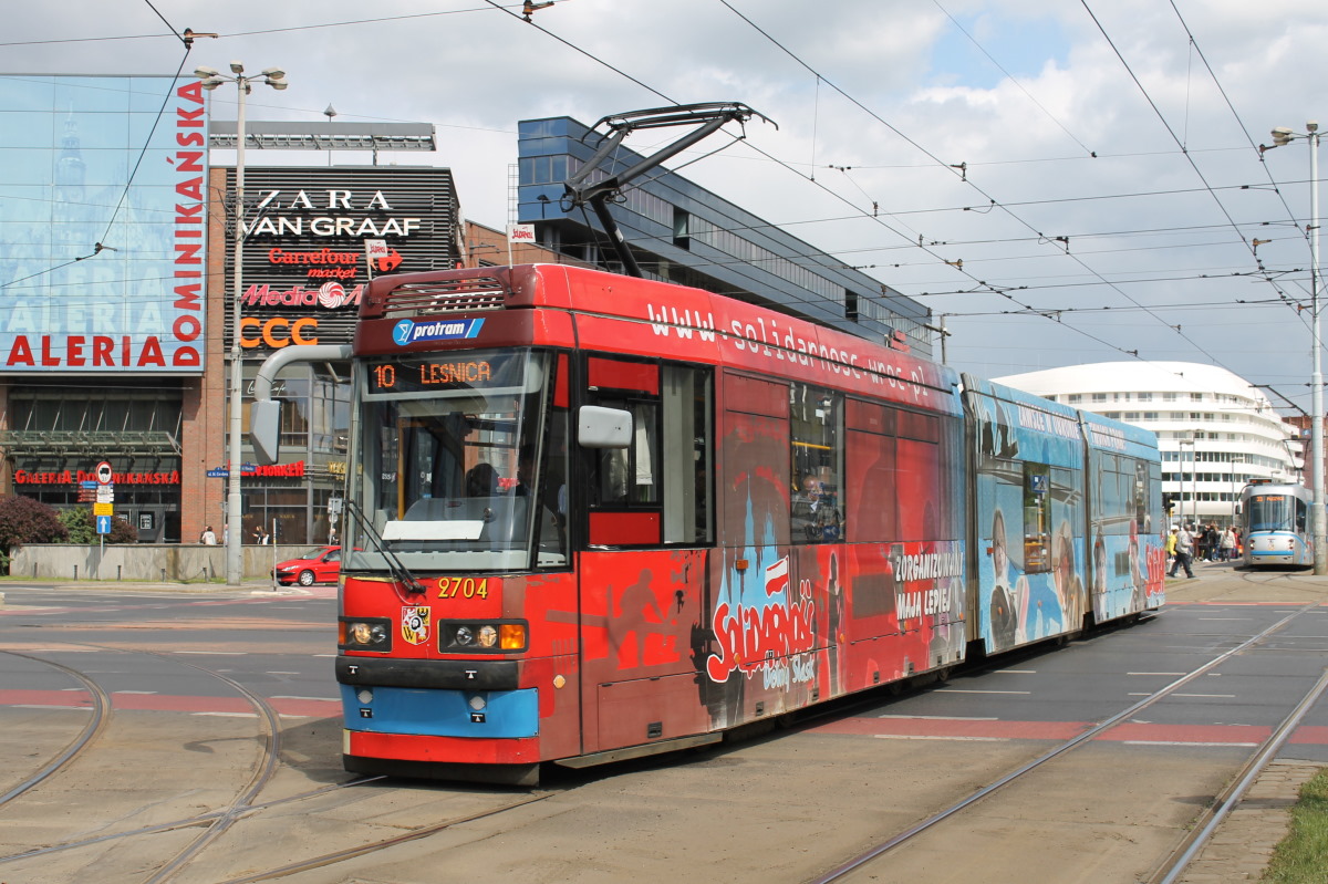 Вроцлав, Protram 205Wr As № 2704