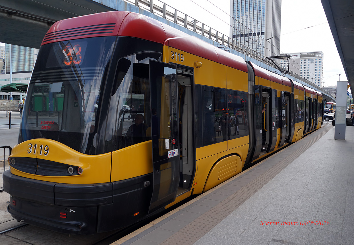 Варшава, PESA Swing 120Na № 3119