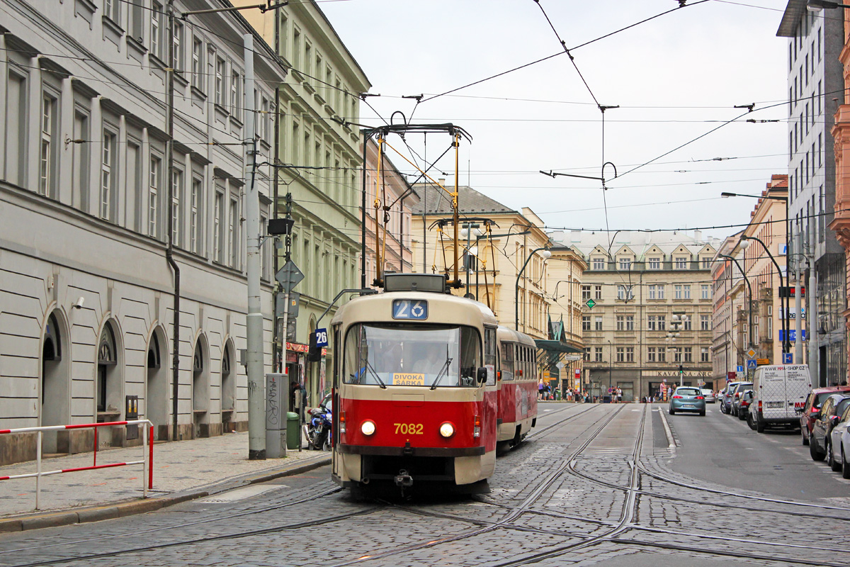 Прага, Tatra T3SUCS № 7082