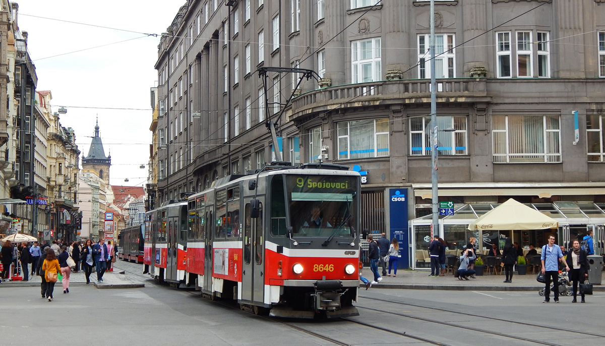 Прага, Tatra T6A5 № 8646