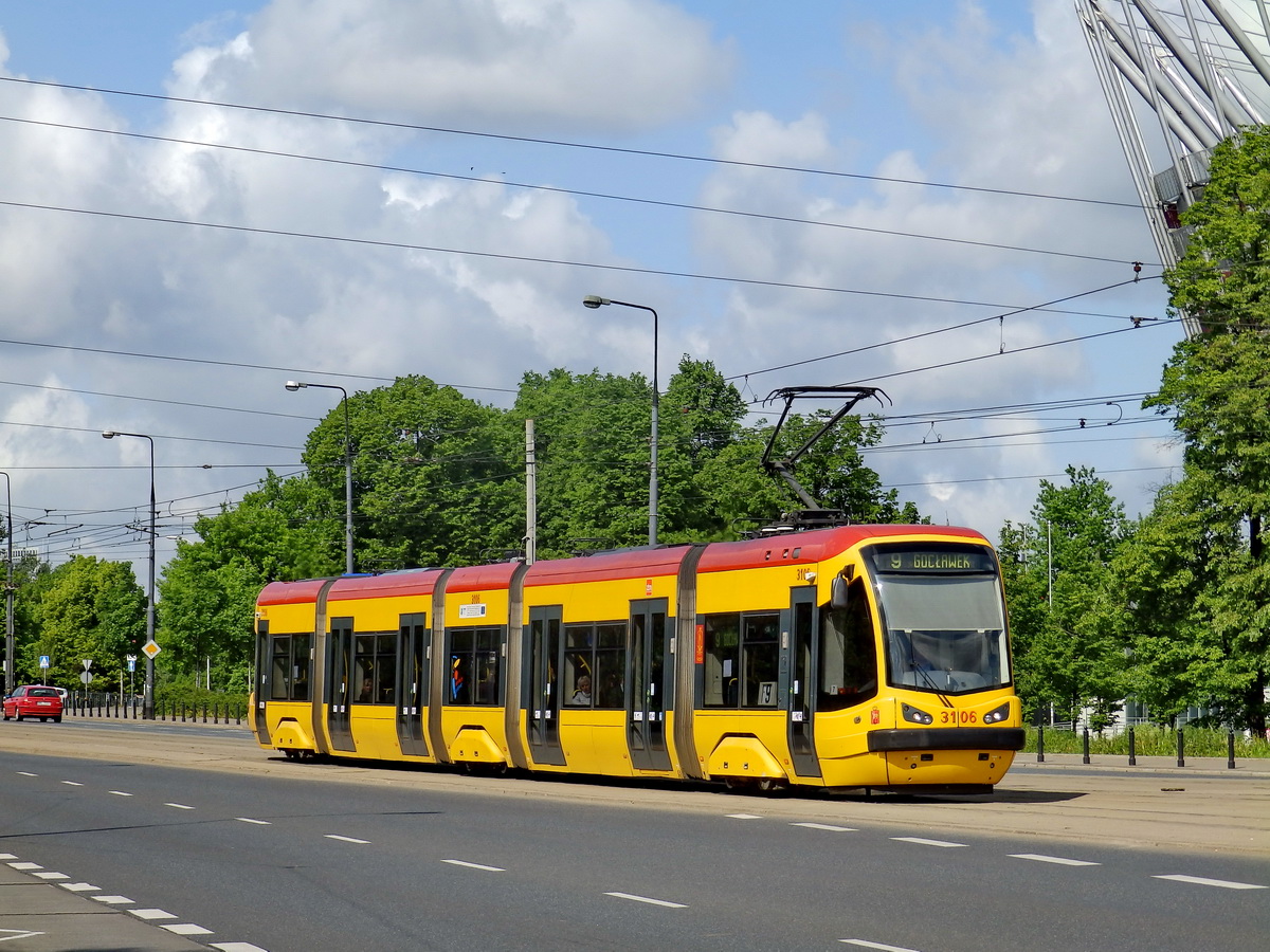 Варшава, PESA Tramicus 120N № 3106