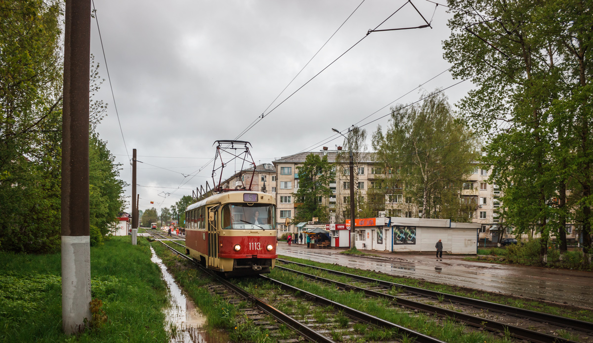 Ижевск, Tatra T3SU (двухдверная) № 1113