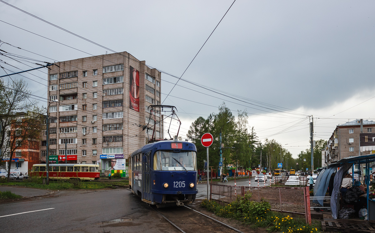 Ижевск, Tatra T3K № 1205