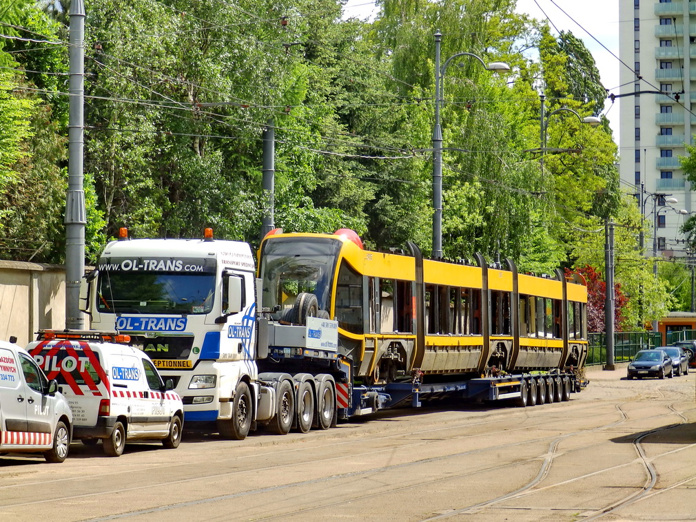 Варшава, PESA Tramicus 120N № 3115