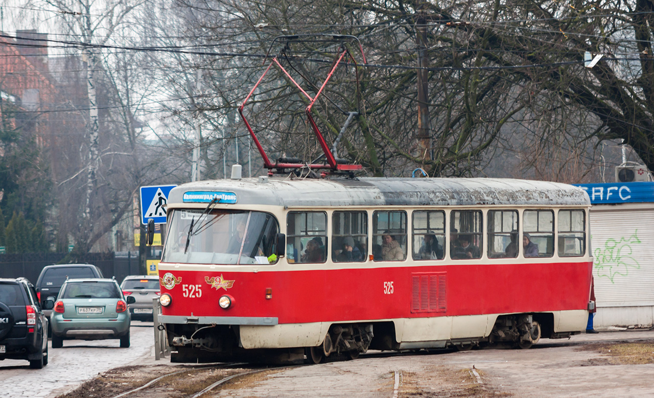 Kaliningrad, Tatra T4D Br. 525