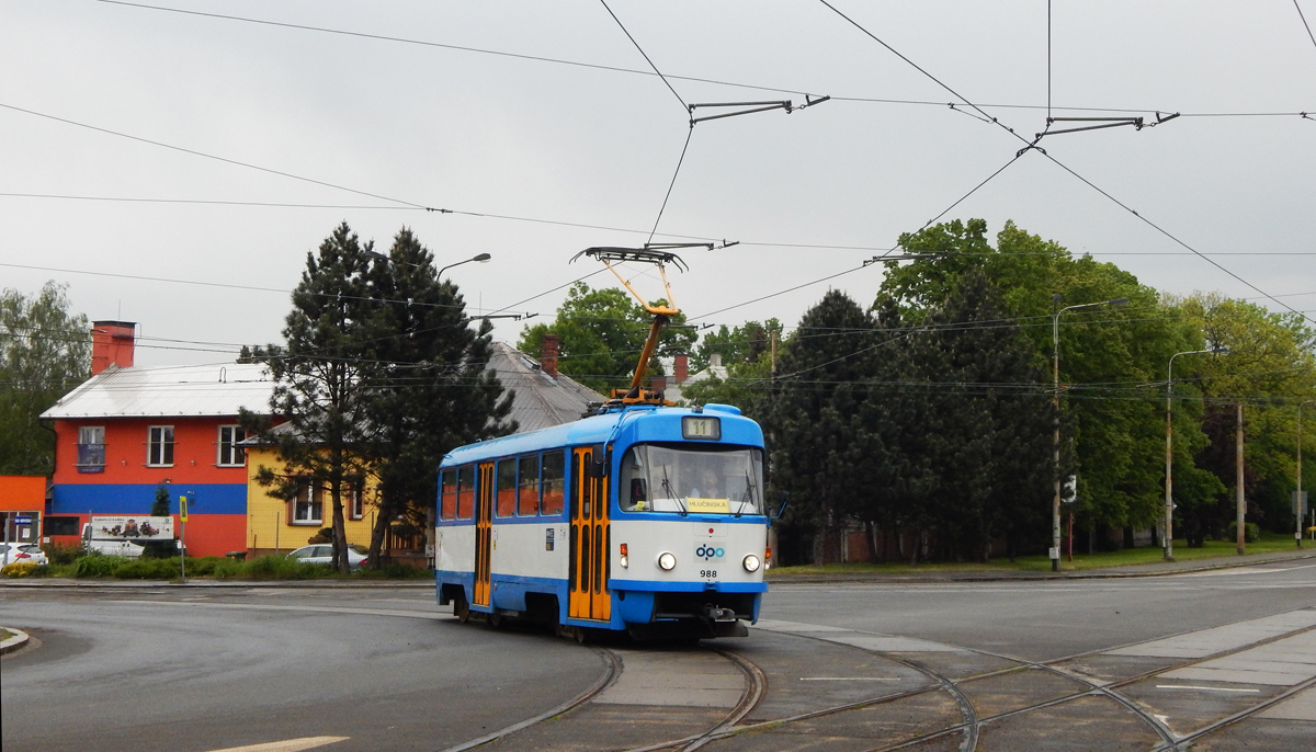 Острава, Tatra T3G № 988