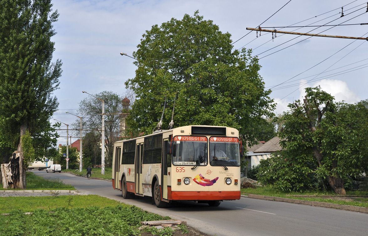 Kryvyj Rihas, ZiU-682 (URTTZ) nr. 635