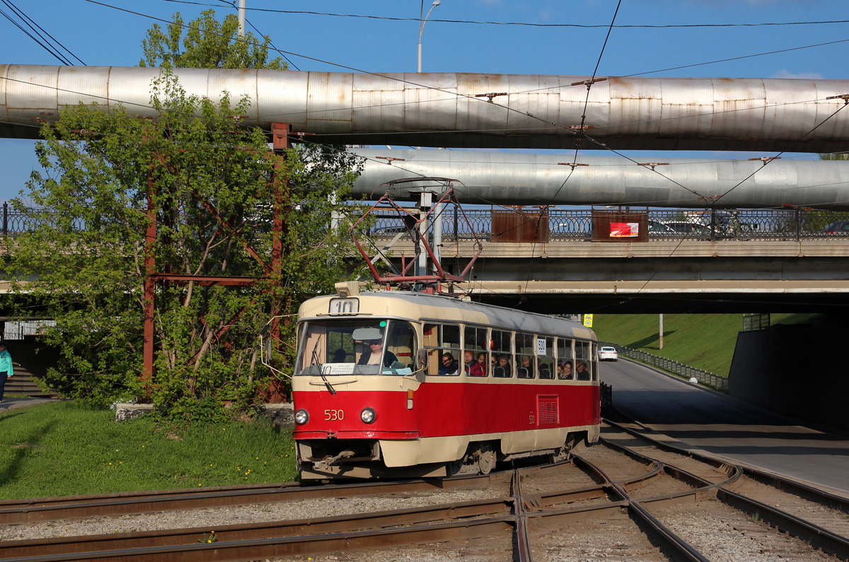 Екатеринбург, Tatra T3SU (двухдверная) № 530