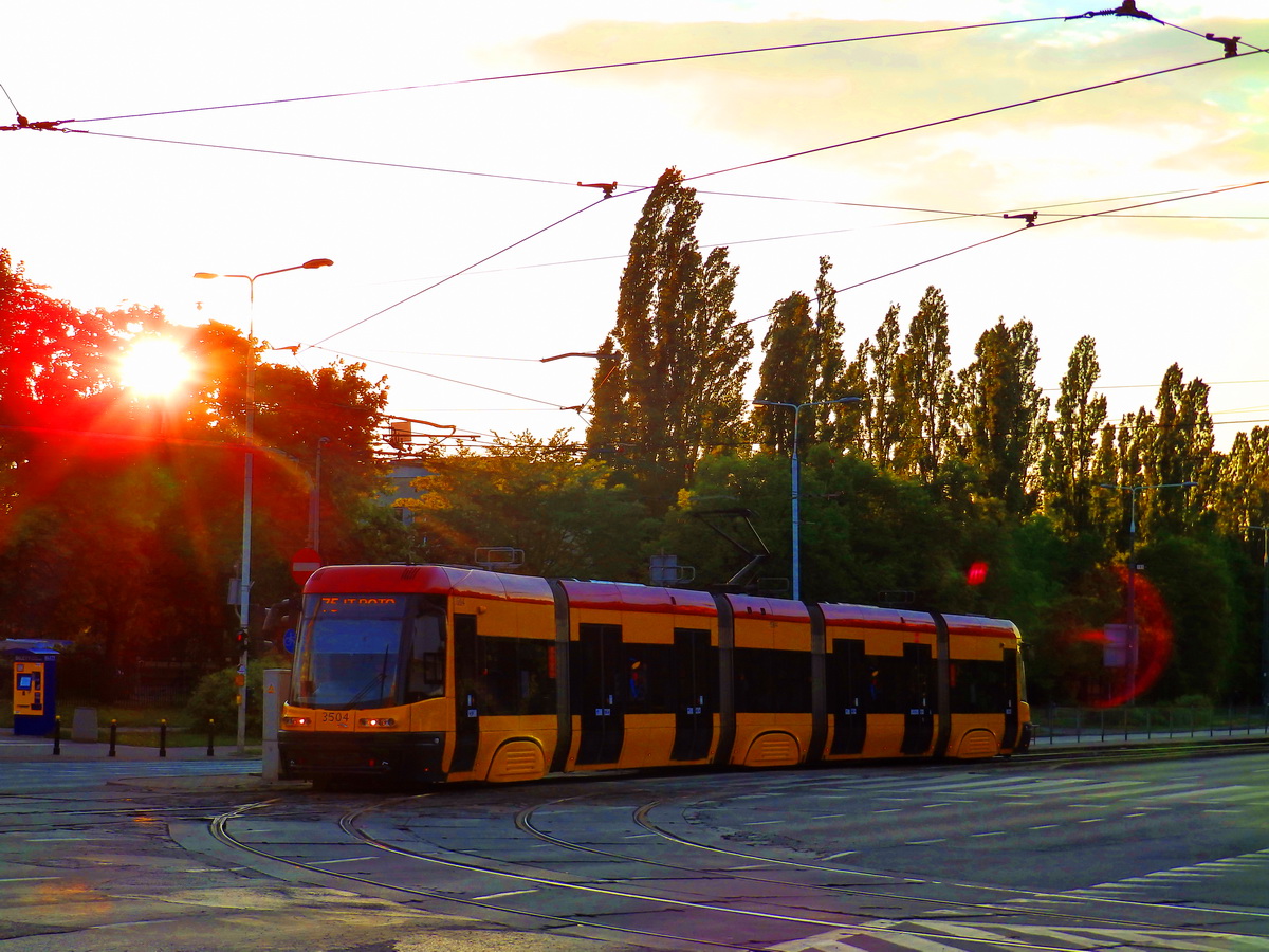 Варшава, PESA Swing 120NaDuo № 3504