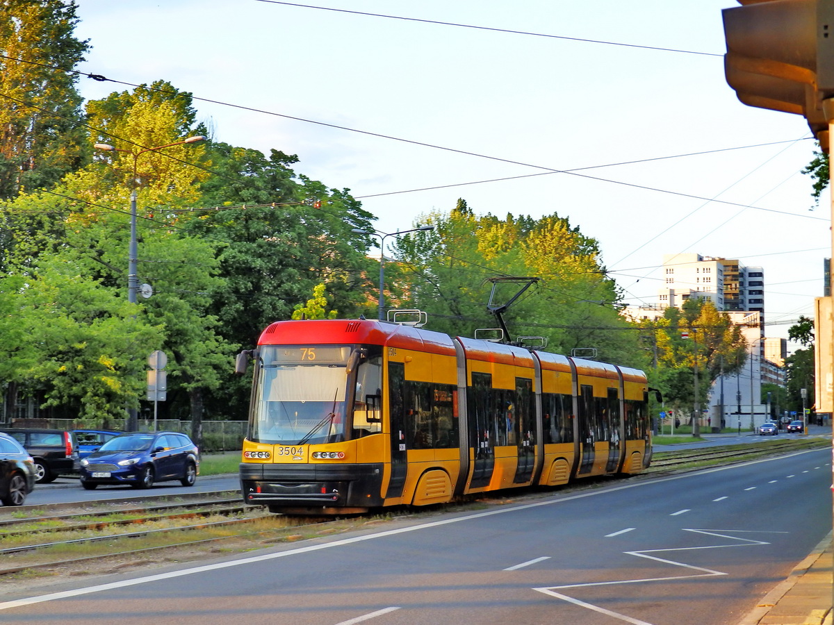 Варшава, PESA Swing 120NaDuo № 3504