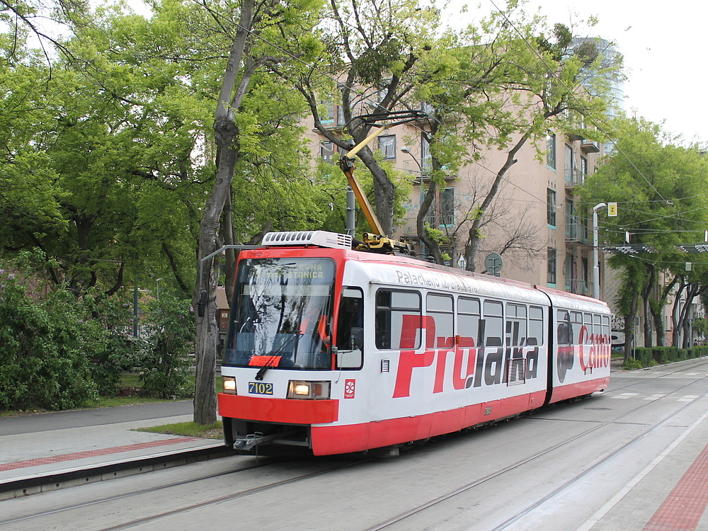 Братислава, Tatra K2S № 7102
