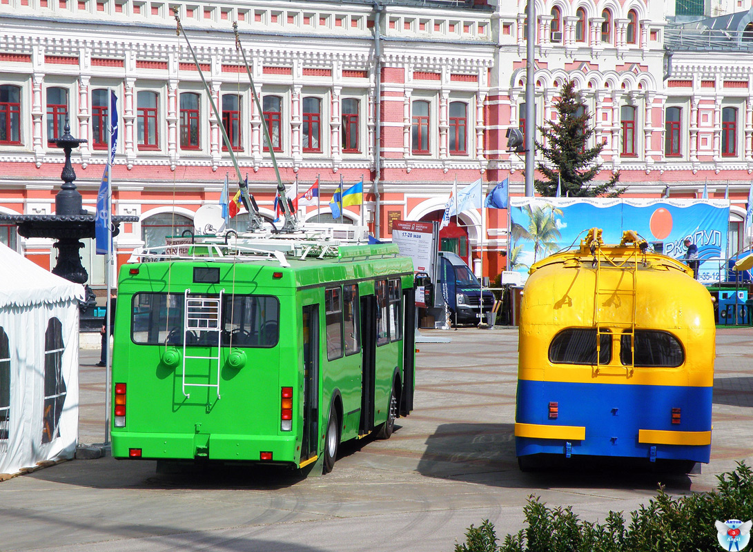 Podolsk, Trolza-5264.05 “Sloboda” N°. 27; Nijni Novgorod, MTB-82D N°. 57; Nijni Novgorod — 18-th International science-production forum "Great Rivers-2016"