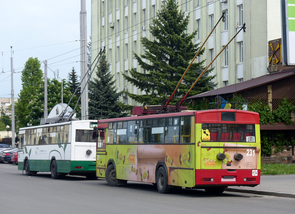 Луцк, MPK/Jelcz 120MT № 231 Луцк, MPK/Jelcz 120MT № 231