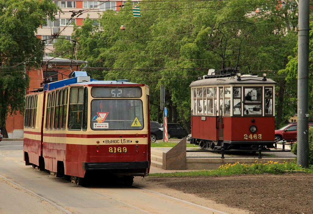 Санкт-Петербург, ЛВС-86К № 8169; Санкт-Петербург, МС* № 2465