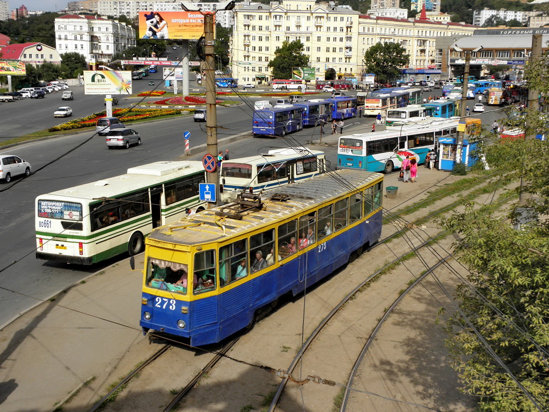 Vladivostok, 71-605 (KTM-5M3) č. 273 Vladivostok, 71-605 (KTM-5M3) č. 273