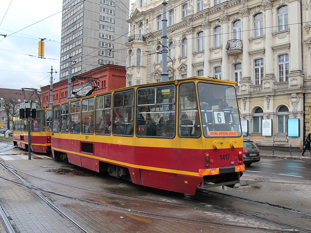 Лодзь, Konstal 805Na № 1417