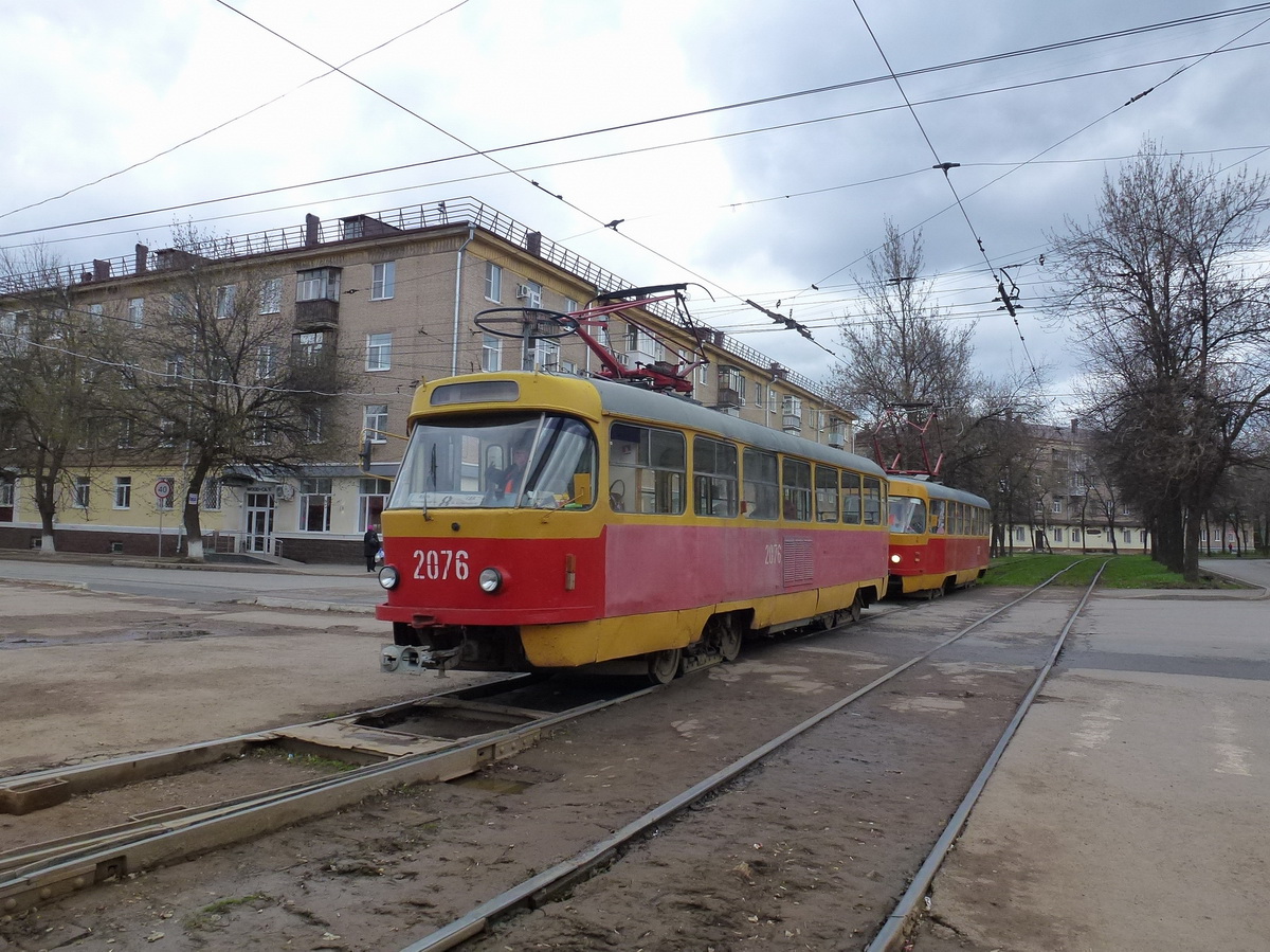 Уфа, Tatra T3D № 2076