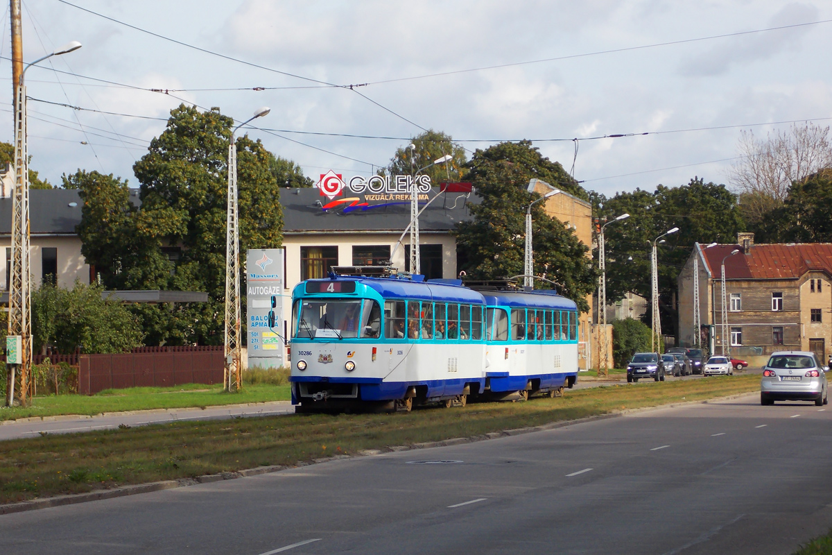 Рига, Tatra T3A № 30286