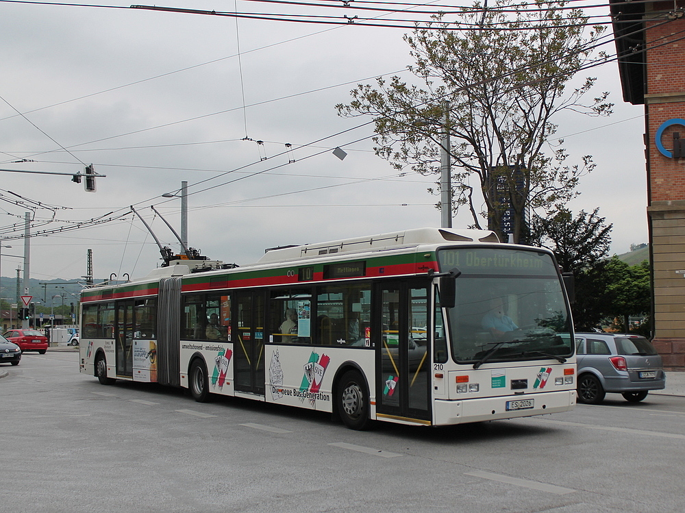 Esslingen sur le Neckar, Van Hool AG 300T N°. 210