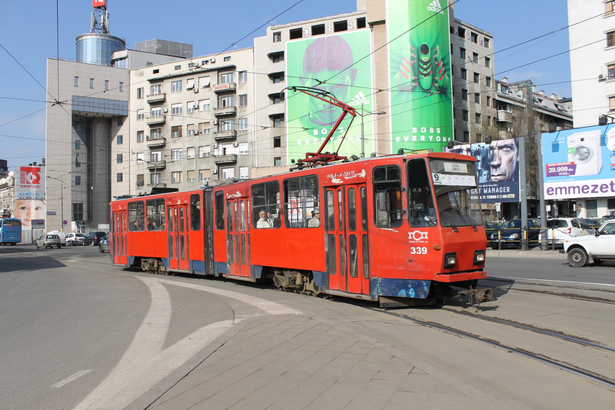Белград, Tatra KT4YU № 339