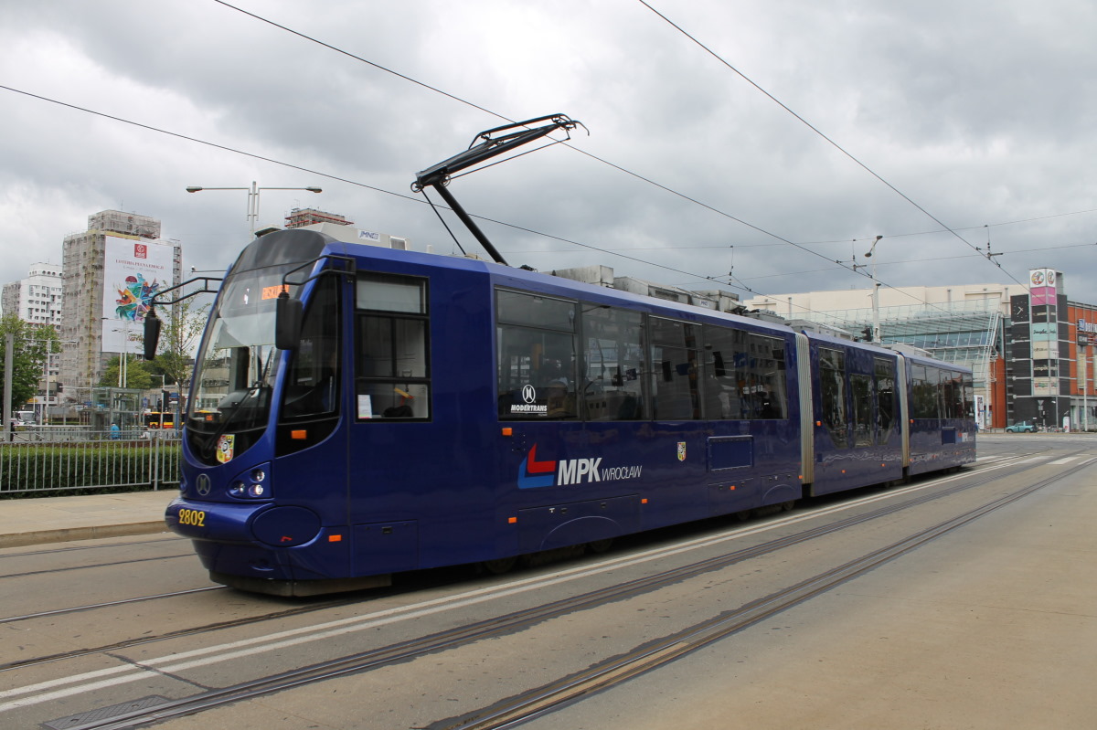 Вроцлав, Modertrans Moderus Beta MF 19 AC № 2802
