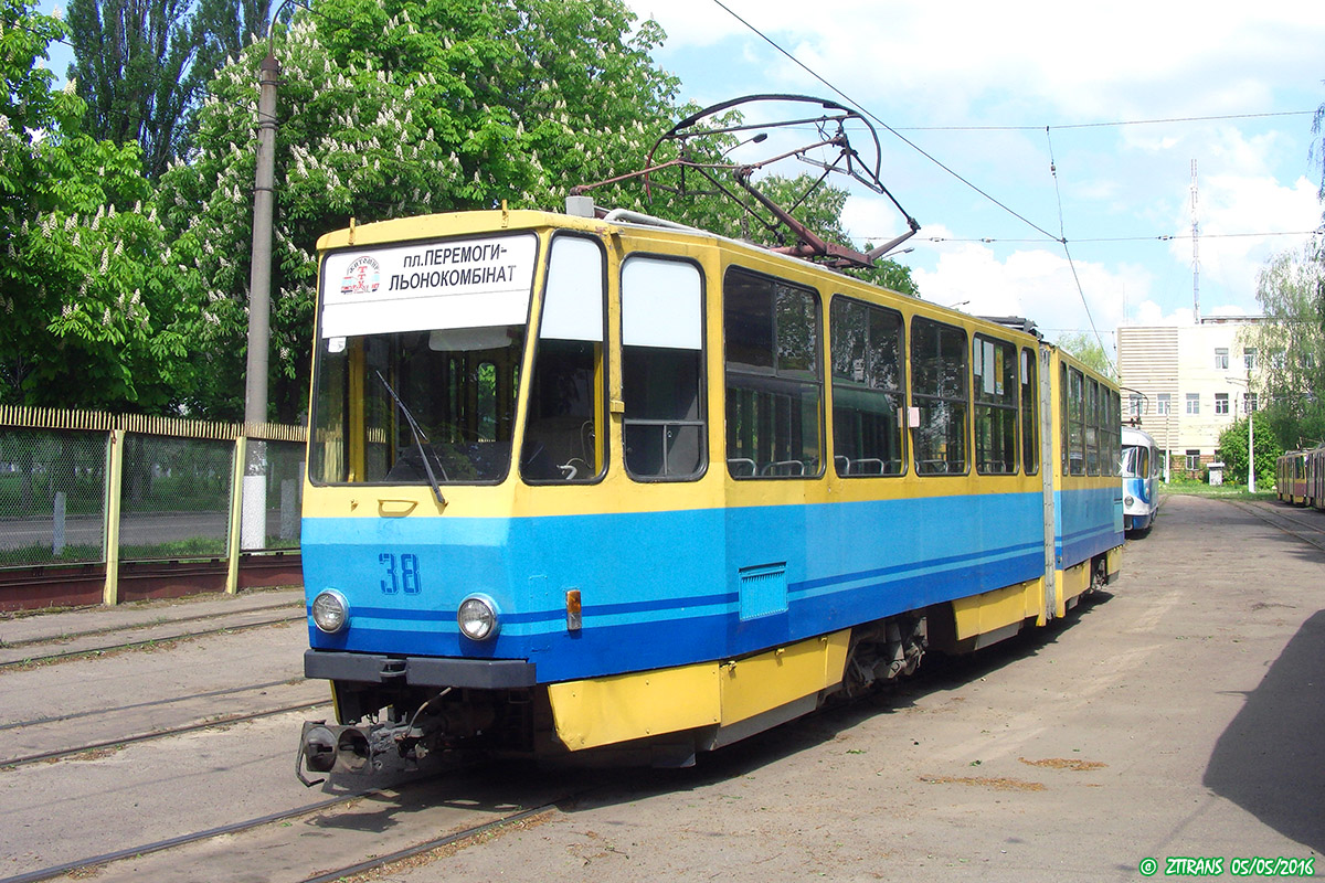 Житомир, Tatra KT4SU № 38