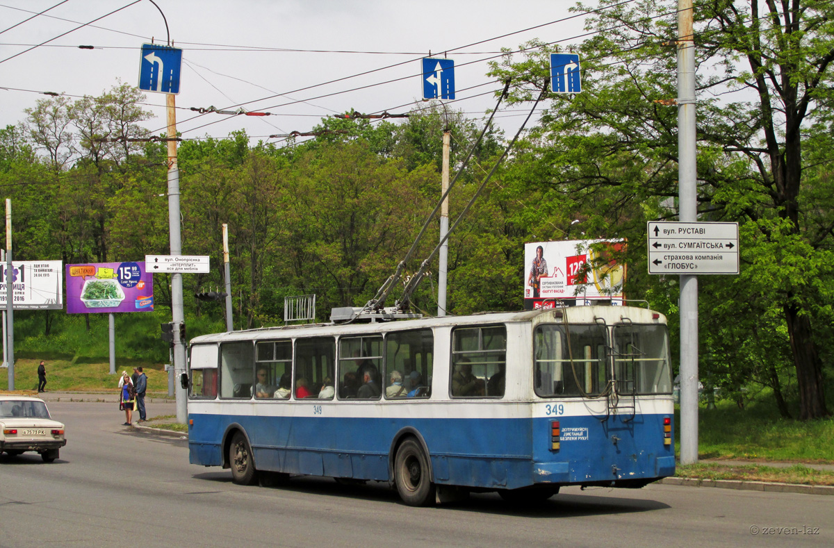 Черкассы, ЗиУ-682Г [Г00] № 349