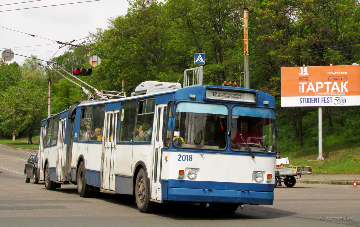 Черкассы, ЗиУ-683Б [Б00] № 2018