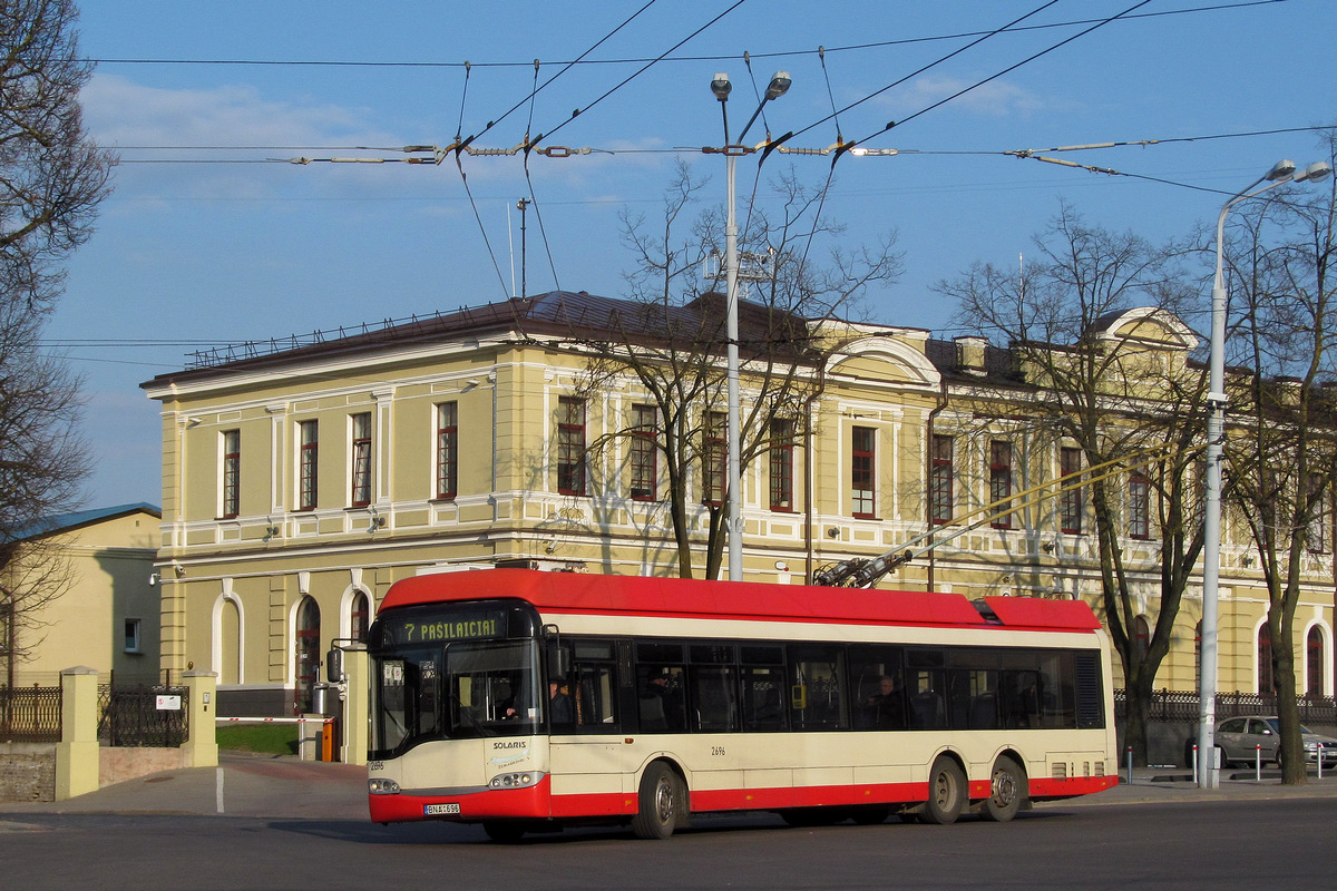 Вильнюс, Solaris Trollino II 15 AC № 2696