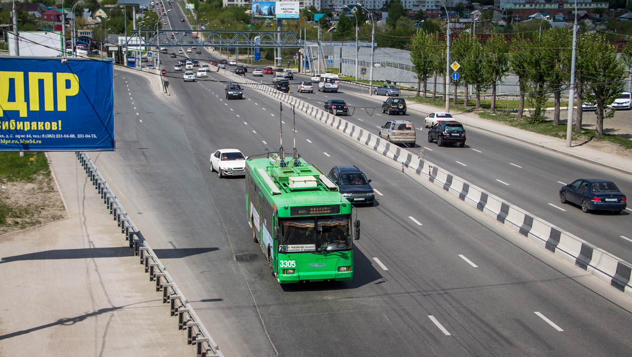 Nowosibirsk, Trolza-5275.05 “Optima” Nr. 3305