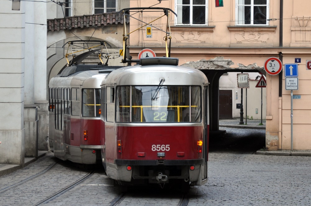 Прага, Tatra T3R.P № 8565