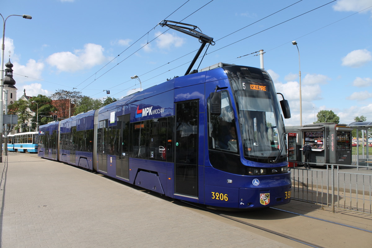 Вроцлав, PESA Twist 2010NW № 3206