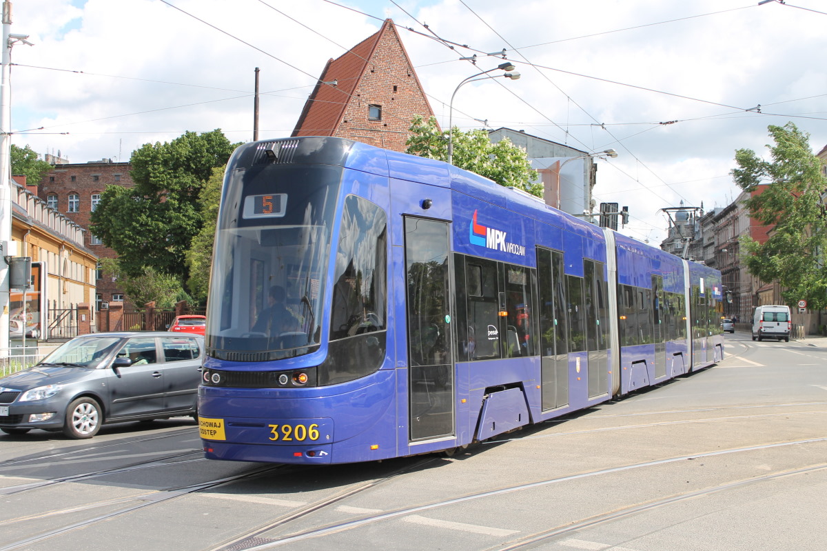 Вроцлав, PESA Twist 2010NW № 3206