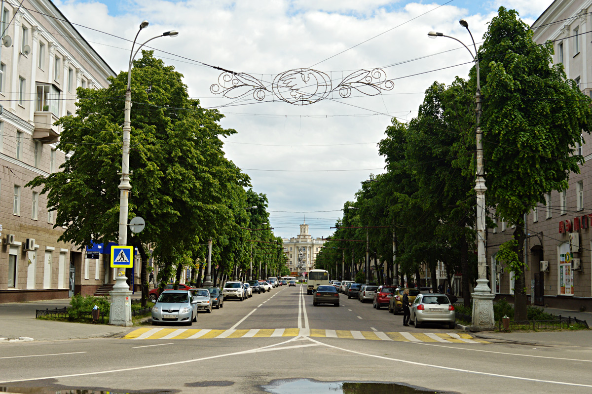 Voronež — Trolleybus network and infrastructure
