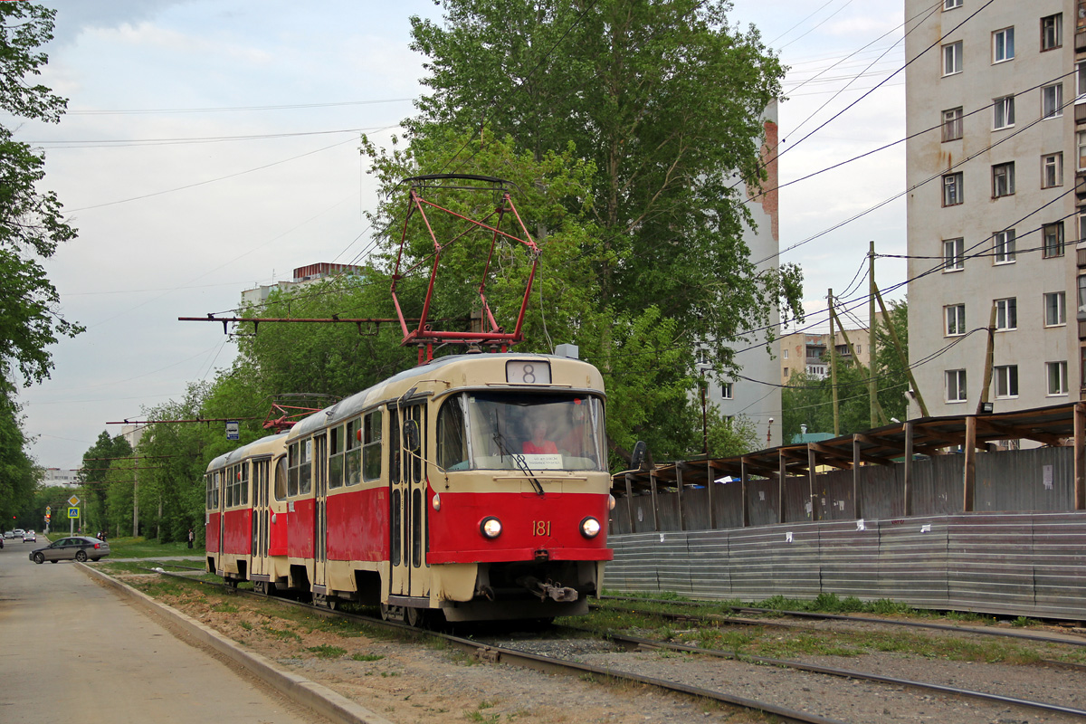 Екатеринбург, Tatra T3SU № 181