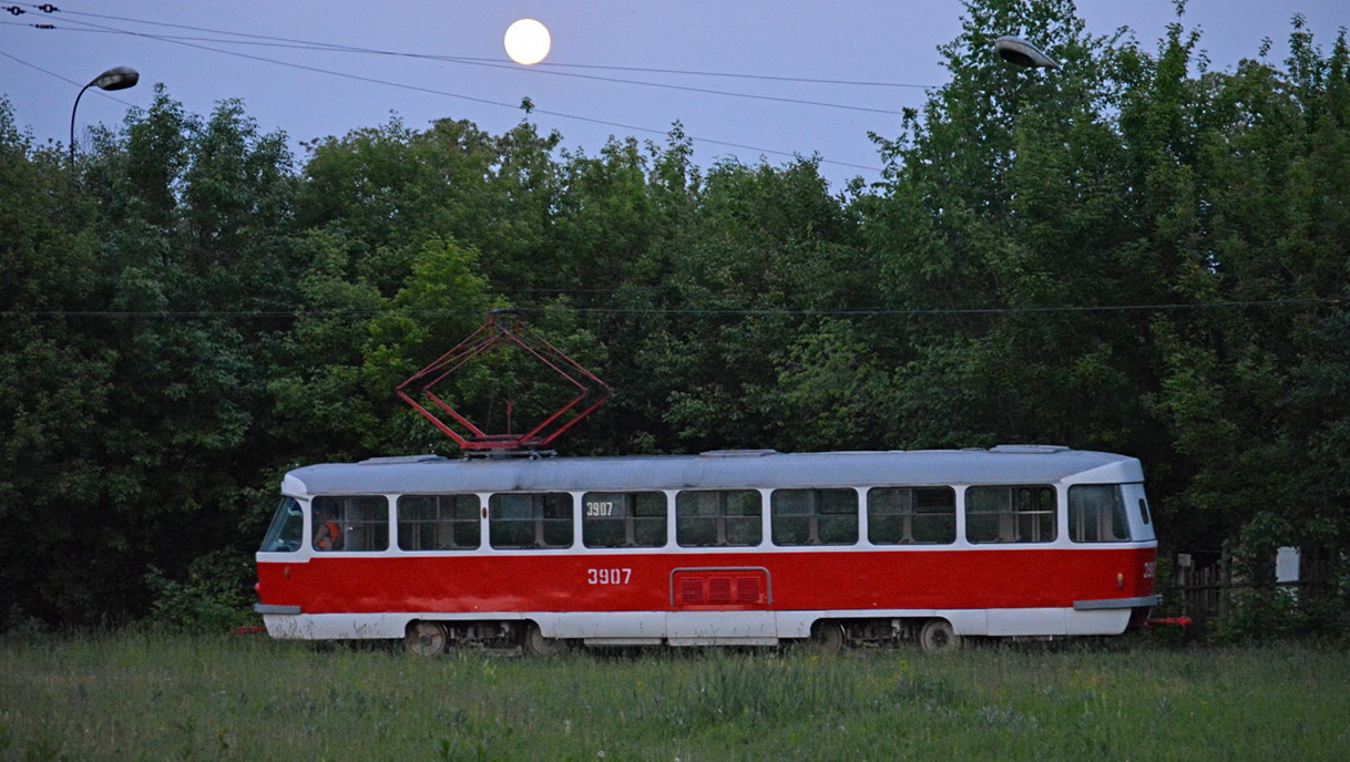 დონეცკი, Tatra T3SU (2-door) № 3907