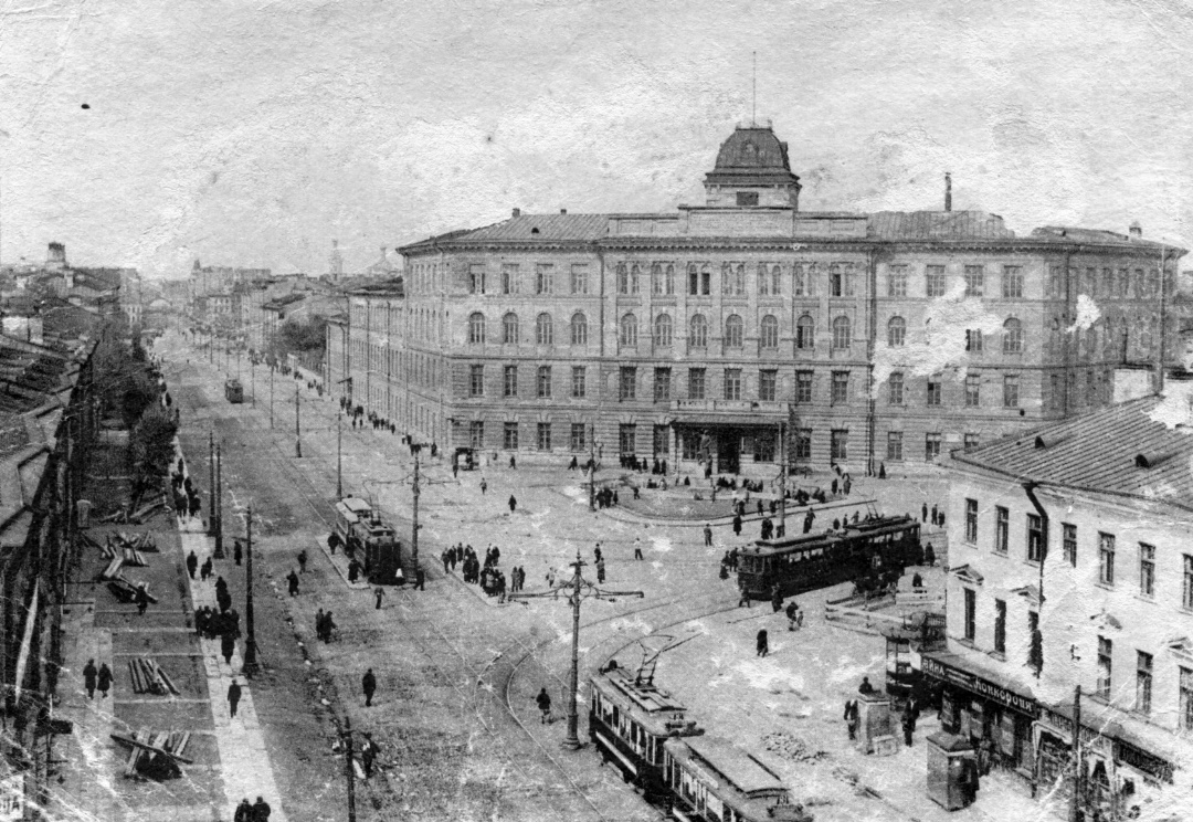 Санкт-Петербург — Исторические фотографии трамвайных вагонов