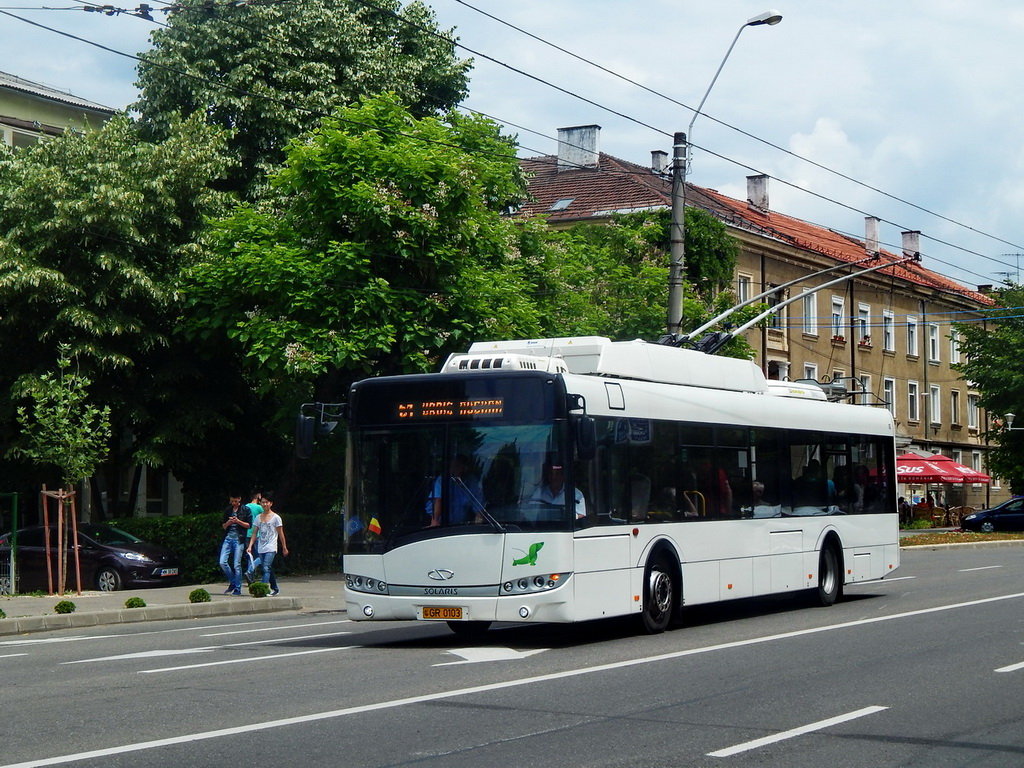 Бая Маре & Сейни, Solaris Trollino III 12 Škoda № 0023