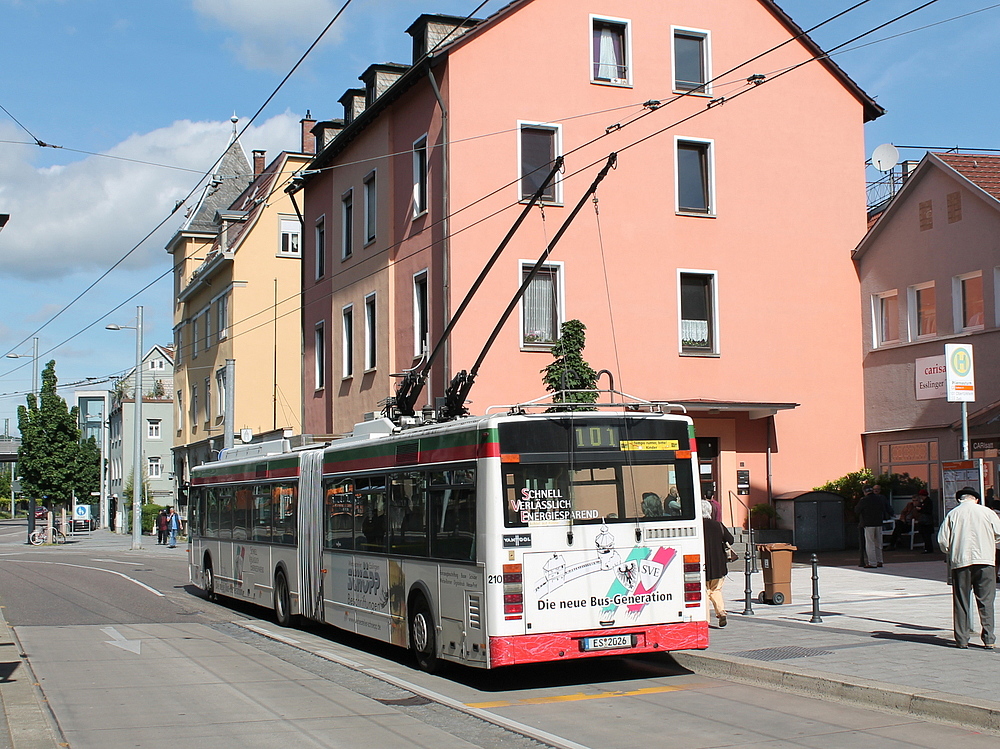 Эслинген-ам-Неккар, Van Hool AG 300T № 210