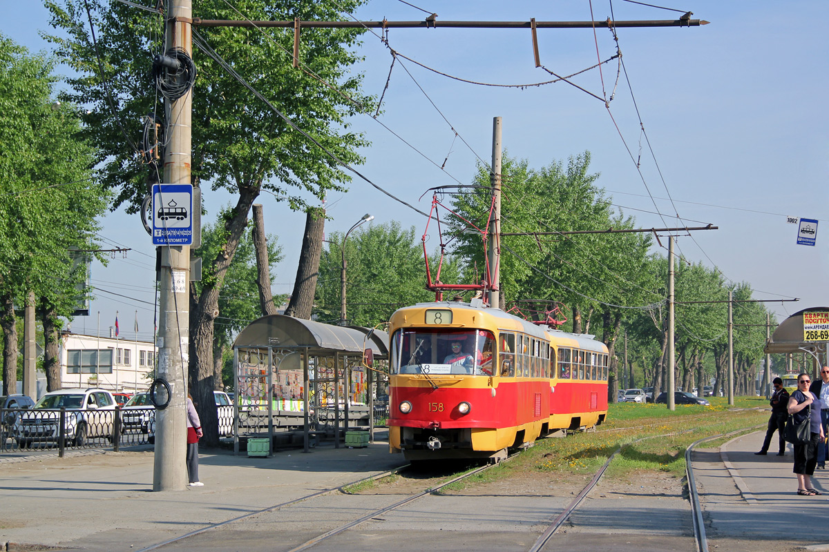Екатеринбург, Tatra T3SU № 158