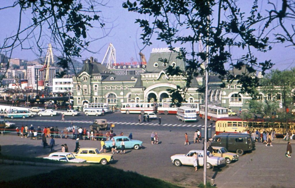 Владивосток — Исторические фотографии — трамвай (1971-1990)