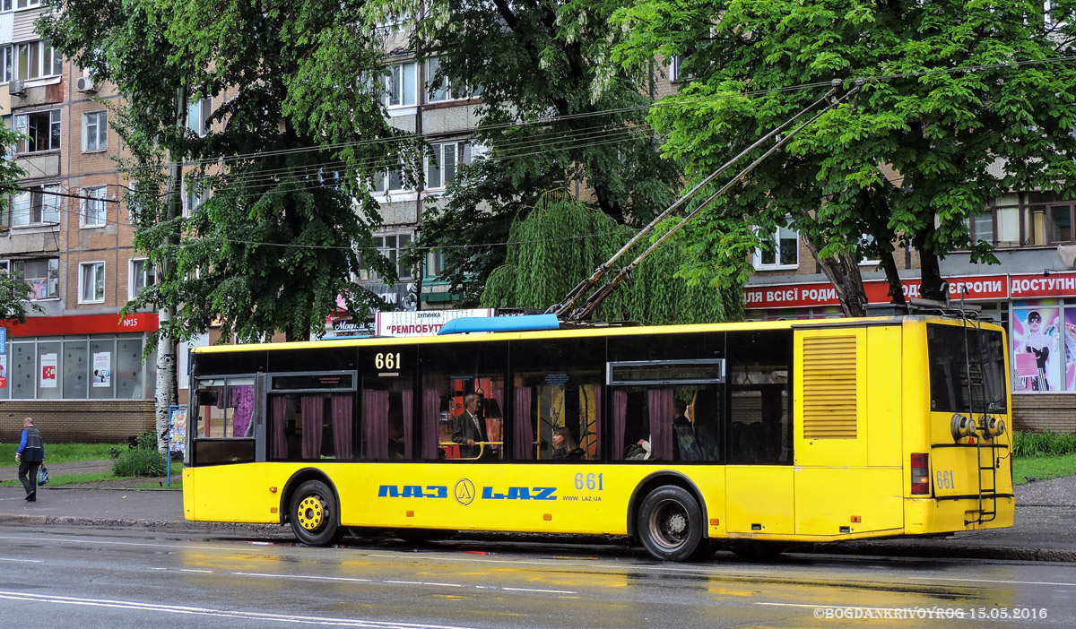 Krivijriha, LAZ E183D1 № 661