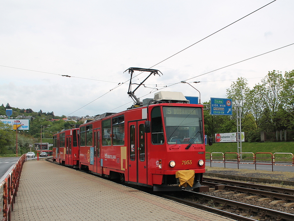 Братислава, Tatra T6A5 № 7953
