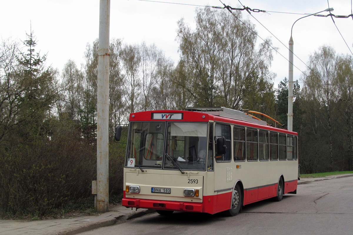 Вильнюс, Škoda 14Tr13/6 № 2593