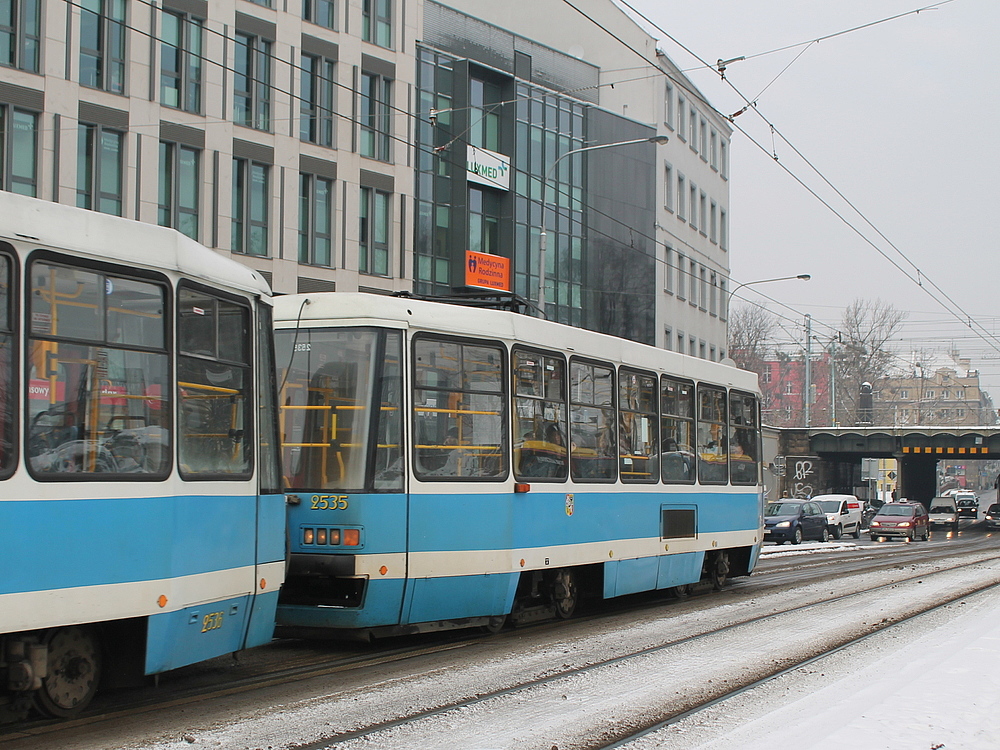 Вроцлав, Konstal 105NWrD № 2535