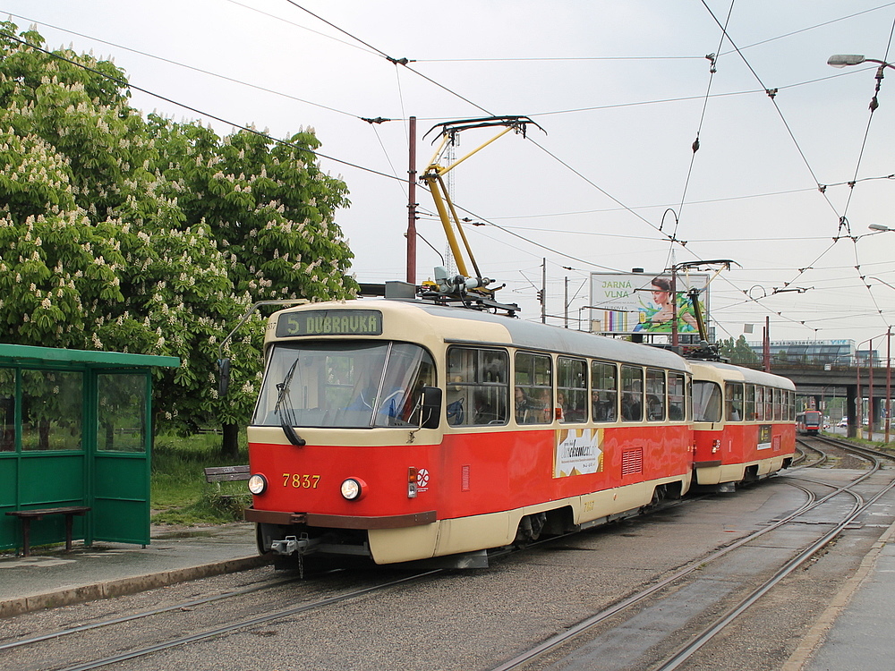 Pressburg, Tatra T3G Nr. 7837
