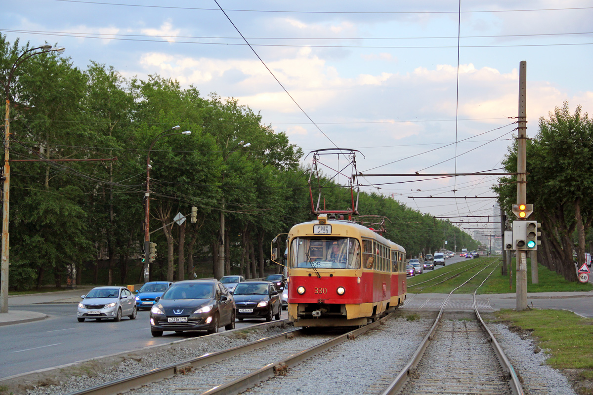 Екатеринбург, Tatra T3SU № 330