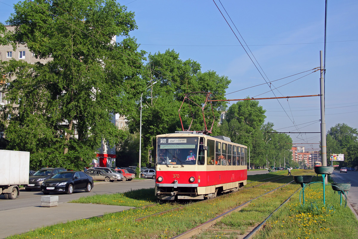 Екатеринбург, Tatra T6B5SU № 370 Екатеринбург, Tatra T6B5SU № 370