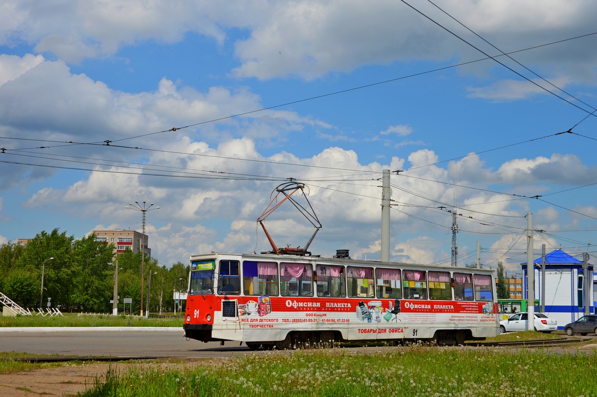 Нижнекамск, 71-605 (КТМ-5М3) № 91