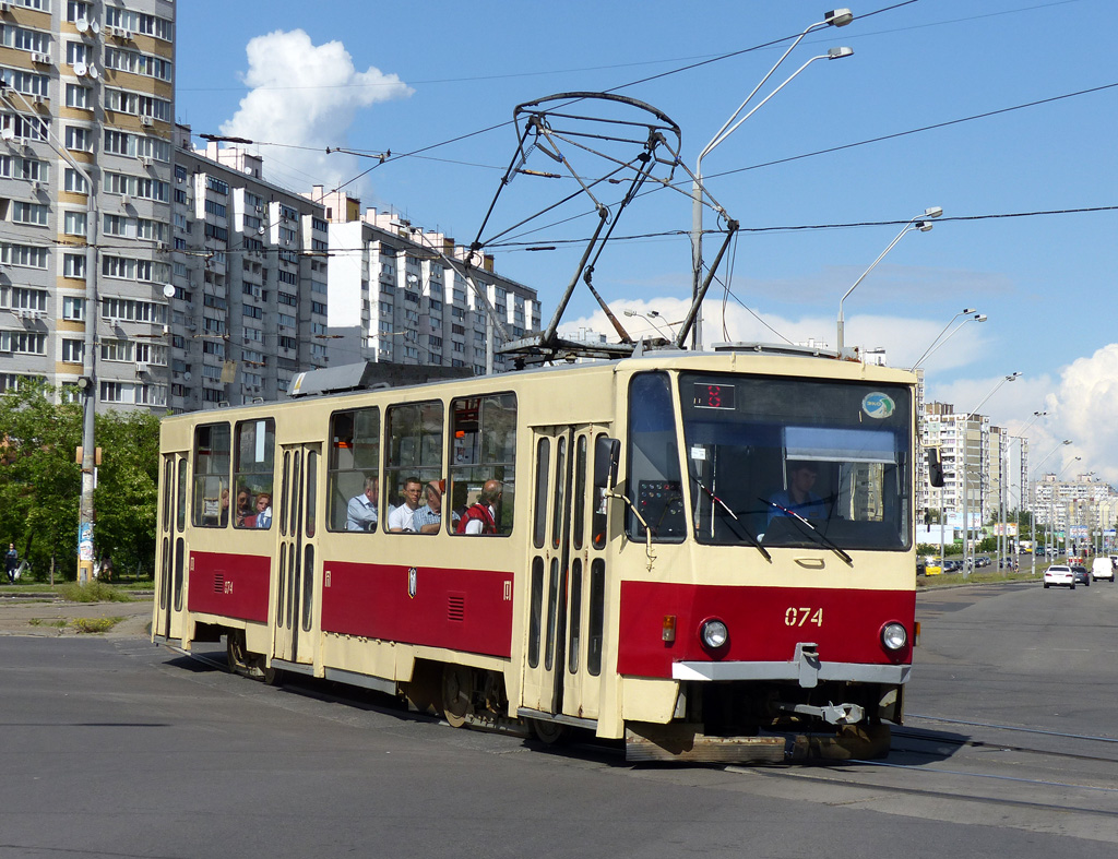 Kijev, Tatra T6B5SU — 074 Kijev, Tatra T6B5SU — 074